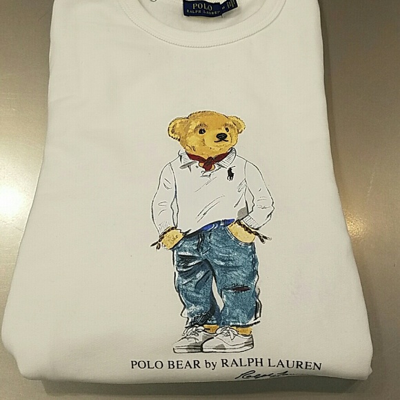 Ralph Lauren Polo bear crew neck sweatshirt - Picture 5 of 5
